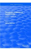 Handbook of Nutritional Supplements