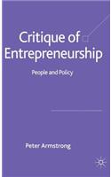 Critique of Entrepreneurship