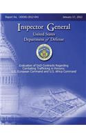 Evaluation of DOD Contracts Regarding Combating Trafficking in Persons: U. S. European Command and U. S. Africa Command