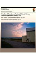 Weather of Eisenhower National Historic Site and Gettysburg National Military Park Mid-Atlantic Network Summary Report for 2011: (English)