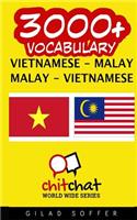 3000+ Vietnamese - Malay Malay - Vietnamese Vocabulary