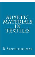 Auxetic Materials in Textiles