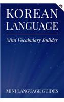 Korean Language Mini Vocabulary Builder