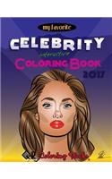 My Favorite Celebrity Interactive Coloring Book