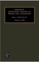 Advances in quantitative analysis of finance and accounting