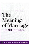 The Meaning of Marriage: Facing the Complexities of Commitment with the Wisdom of God by Timothy Keller (30 Minute Spiritual Series)