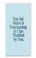 6-Pack Elizabeth Gilbert Brave & Fascinating Card