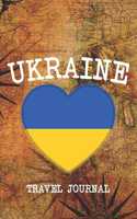 Ukraine: 6x9 Travel planner I Road trip planner I Dot grid journal I Travel notebook I Travel diary I Pocket journal I Gift for Backpacker
