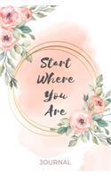 Start Where You Are