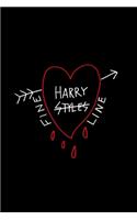 Harry-Styles-Fine-Line-Funny Harry-Styles-Fine-Line-Funny: Blank Lined Notebook Journal for Work, School, Office - 6x9 110 page