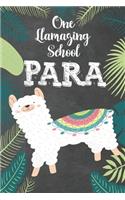 One llamazing School Para