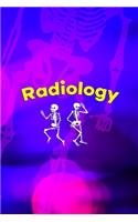 Radiology: Radiologist Notebook Journal Composition Blank Lined Diary Notepad 120 Pages Paperback Purple