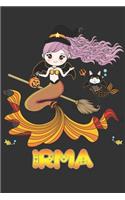 Irma: Irma Halloween Beautiful Mermaid Witch, Create An Emotional Moment For Irma?, Show Irma You Care With This Personal Custom Gift With Irma's Very Own