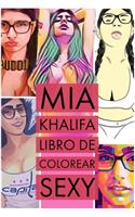 Mia Khalifa libro de colorear sexy