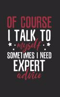 Sarcastic I talk to myself Notebook: Notebook / 6x9 Zoll / 120 dotted Pages