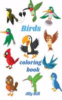 Birds Coloring Book