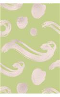 Cute Pattern Rose Gold Sketchbook 3: Light Green: 240 Pages Sketchbook: Sketchbook 6 x 9(8 Cute Pattern Rose Gold Series 3)