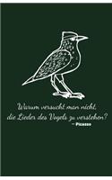 Dein Notizbuch Für Die Vogelbeobachtung