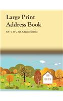 Large Print Address Book