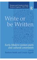 Write or be Written