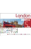 London Bus and Underground PopOut Map