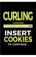 Curling Loading 75% Insert Cookies to Continue