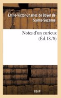 Notes d'Un Curieux
