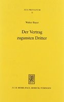 Der Vertrag Zugunsten Dritter