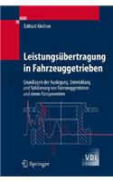 Leistungsübertragung in Fahrzeuggetrieben