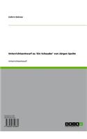 Unterrichtsentwurf Zu 'Ein Schauder' Von Jurgen Spohn