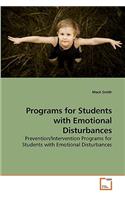 Programs for Students with Emotional Disturbances