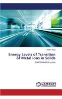 Energy Levels of Transition of Metal Ions in Solids