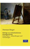 Beiträge zur niederländischen Kunstgeschichte