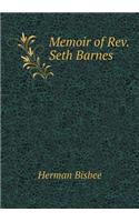 Memoir of Rev. Seth Barnes