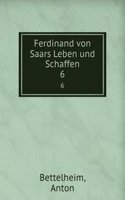 Ferdinand von Saars Leben und Schaffen