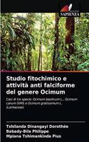 Studio fitochimico e attività anti falciforme del genere Ocimum