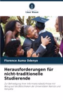 Herausforderungen für nicht-traditionelle Studierende
