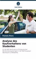 Analyse des Kaufverhaltens von Studenten