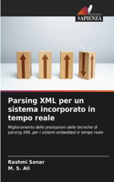 Parsing XML per un sistema incorporato in tempo reale
