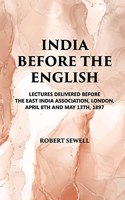 India Before the English