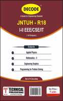 Decode for JNTUH - R18 I-II EEE/CSE/IT ( All Subjects - Set of 4 Decodes )