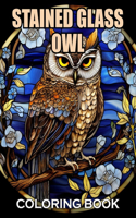 Stained Glass Owl Coloring Book
