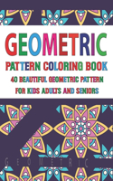 Geometric Pattern Coloring Book: 14.coloring book-Geometric Forms Coloring Book Pattern Coloring Book for Adults-Creative Pattern vol-14