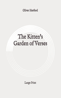 The Kitten's Garden of Verses: Large Print