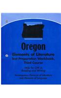 Elements of Literature Oregon: Elements of Literature Test Preparation Workbook Third Course