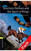 Oxford Bookworms Library: Level 1:: Sherlock Holmes and the Sport of Kings audio CD pack