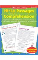 Hi-Lo Passages to Build Comprehension: Grades 5?6: 25 High-Interest/Low Readability Fiction and Nonfiction Passages to Help Struggling Readers Build Comprehension and Test-Taking Skills