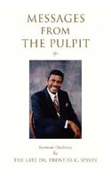 Messages from the Pulpit