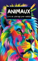 Animaux Livre de coloriage pour adultes