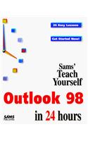 Sams Teach Yourself Microsoft Outlook 98 in 24 Hours: (Sams Teach Yourself)